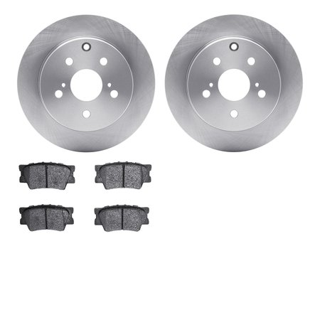DYNAMIC FRICTION CO 6502-76482, Rotors with 5000 Advanced Brake Pads 6502-76482